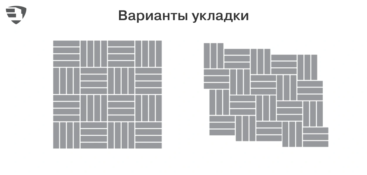 Варианты укладки