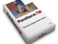 теплая кладочная смесь porotherm